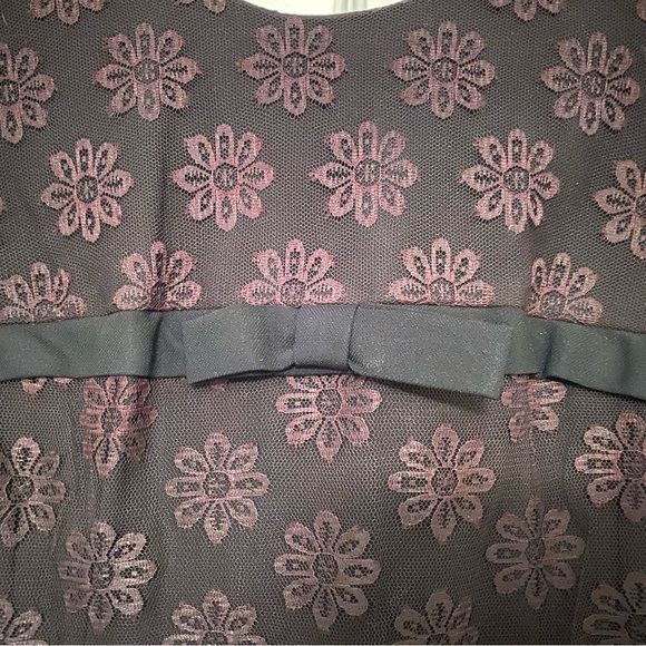 Vintage Darling Debs by Ruth EIB plum lace cocktail dress - Picture 3 of 6